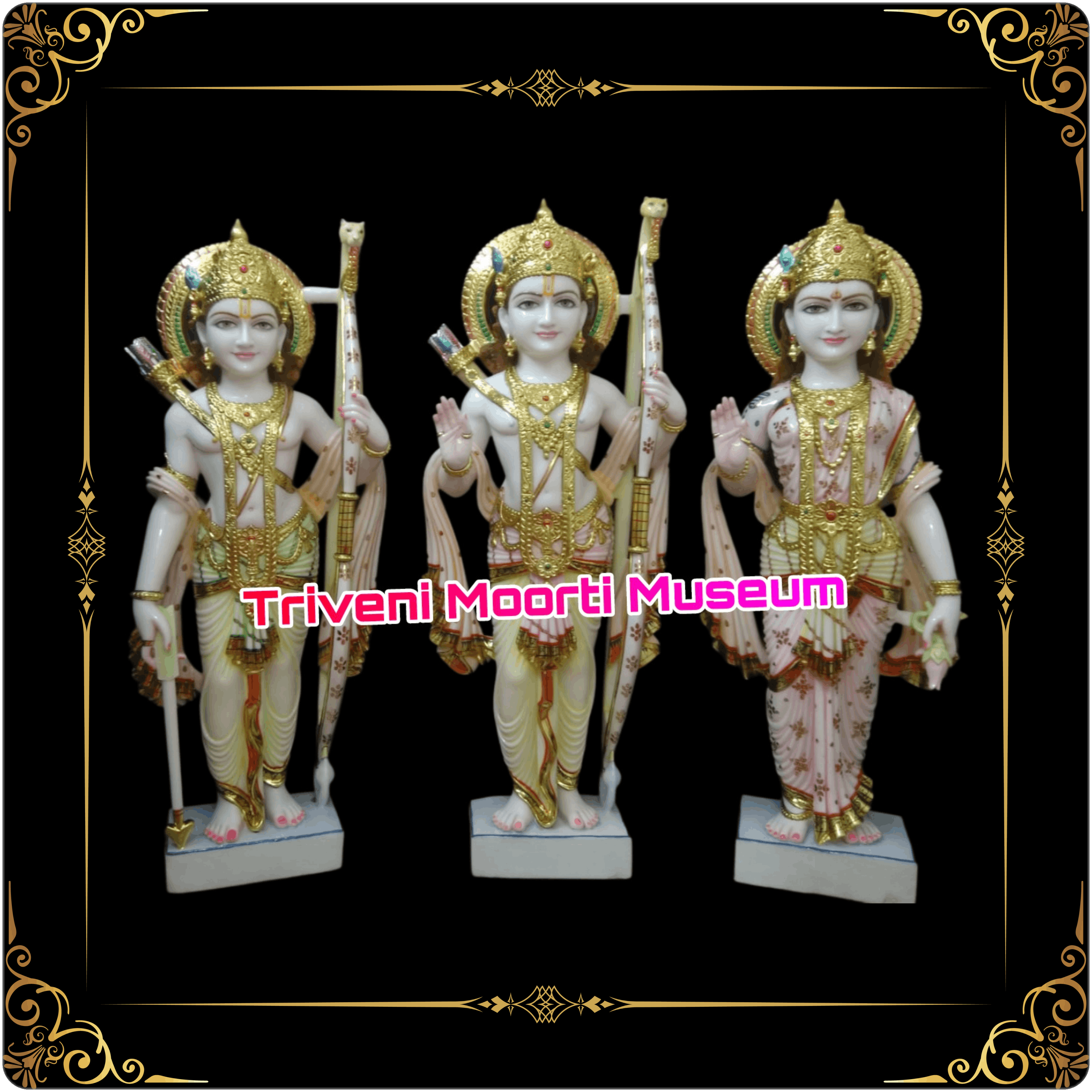 Ram Darbar Marble Murti